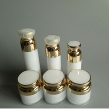 30ml 40ml 50ml airless bottle and 30ml 50ml acrylic cream jar